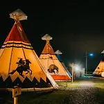Luksustelt Indiana Camp - 150 M Od Suntago Park Grabce-Towarzystwo