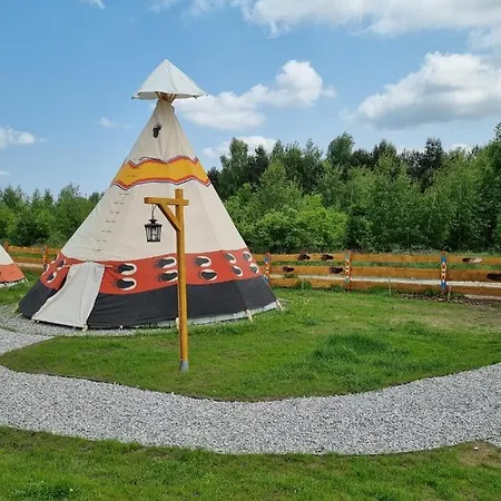 Luksusowy namiot Indiana Camp - 150 M Od Suntago Park Grabce-Towarzystwo