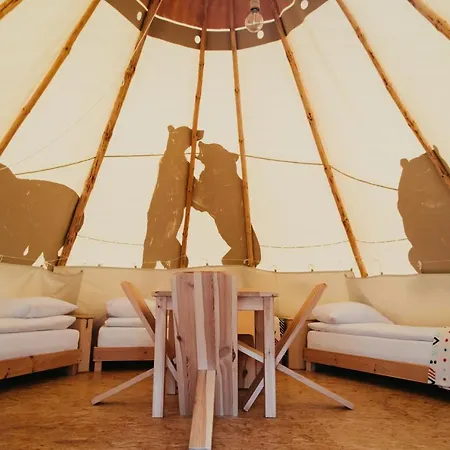 Indiana Camp - 150 M Od Suntago Park Luxury tent Grabce-Towarzystwo