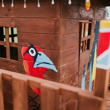 Lüks kamp alanı Indiana Camp - 150 M Od Suntago Park *