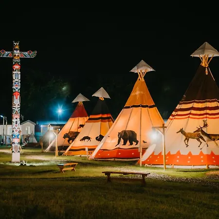 Luksustelt Indiana Camp - 150 M Od Suntago Park