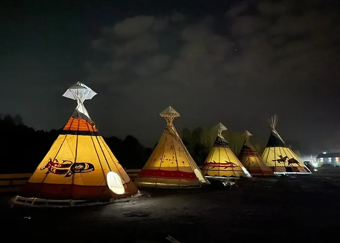 Роскошный шатер Indiana Camp - 150 M Od Suntago Park *