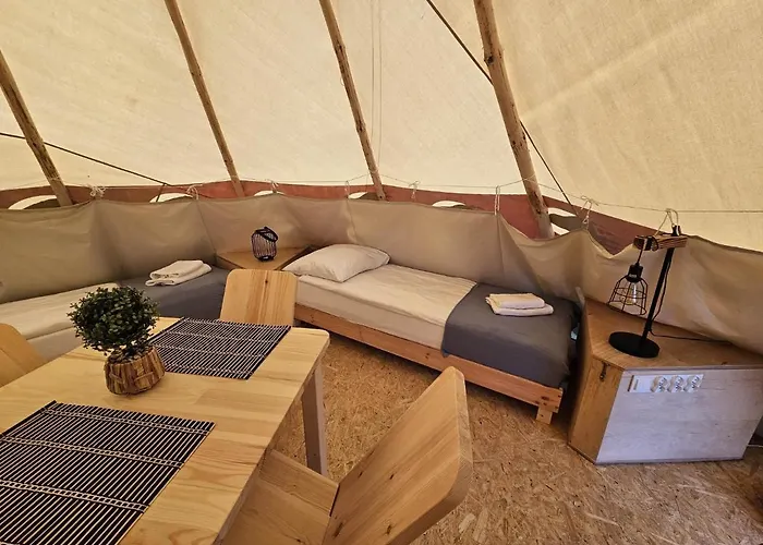 Роскошный шатер Indiana Camp - 150 M Od Suntago Park *