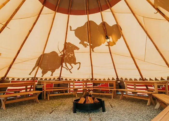 Роскошный шатер Indiana Camp - 150 M Od Suntago Park *