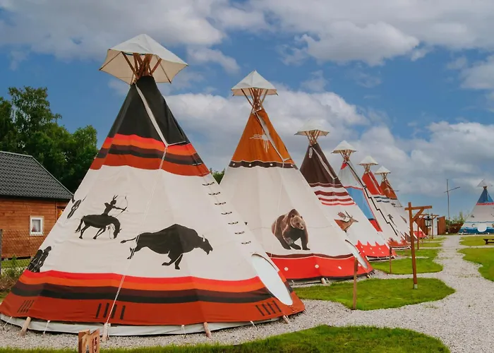 Роскошный шатер Indiana Camp - 150 M Od Suntago Park Grabce-Towarzystwo